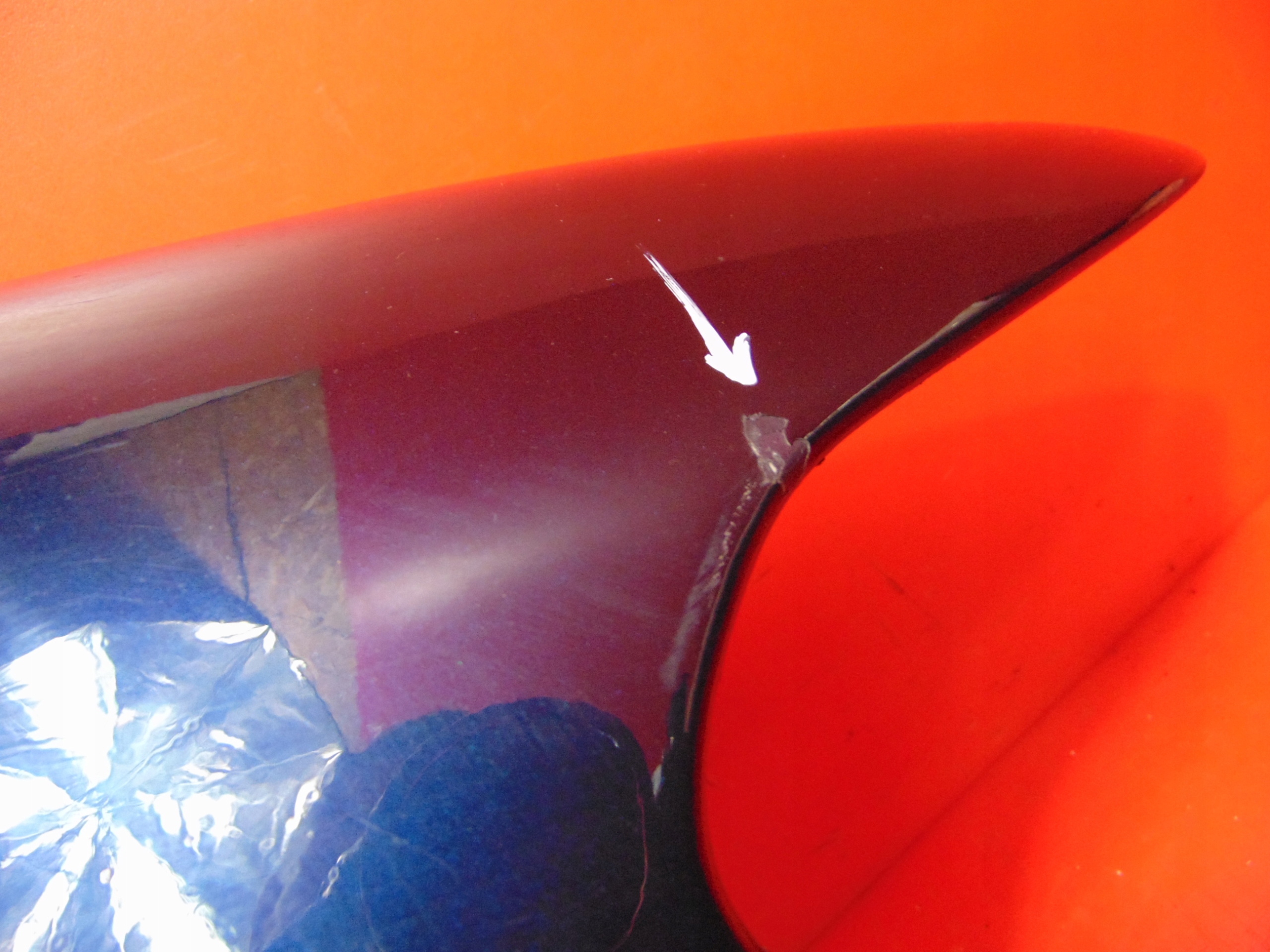 BMW 7 E65 01-05 fender right front front NACHTBLAU METALLIC 490