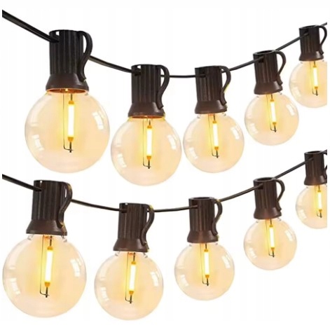 Zahradní girlanda Topdie HJ-15L 50 Led IP44 17 m