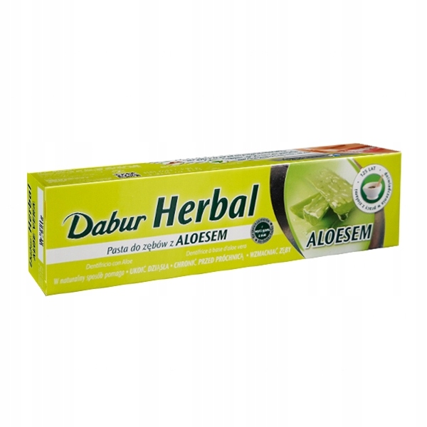 

Pasta do zębów Dabur Herbal z aloesem 100ml