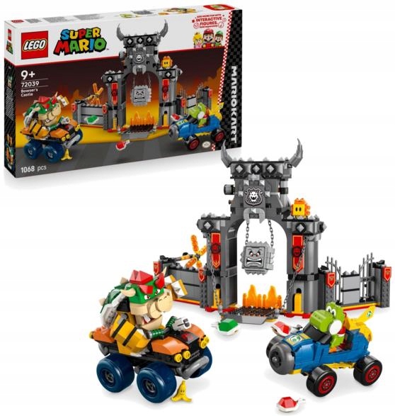 Klocki Lego Mario Kart Bowser i jego zamek (72039) Wielokolorowy