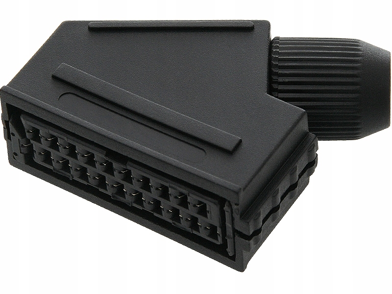 Gniazdo SCART na kabel (EURO)