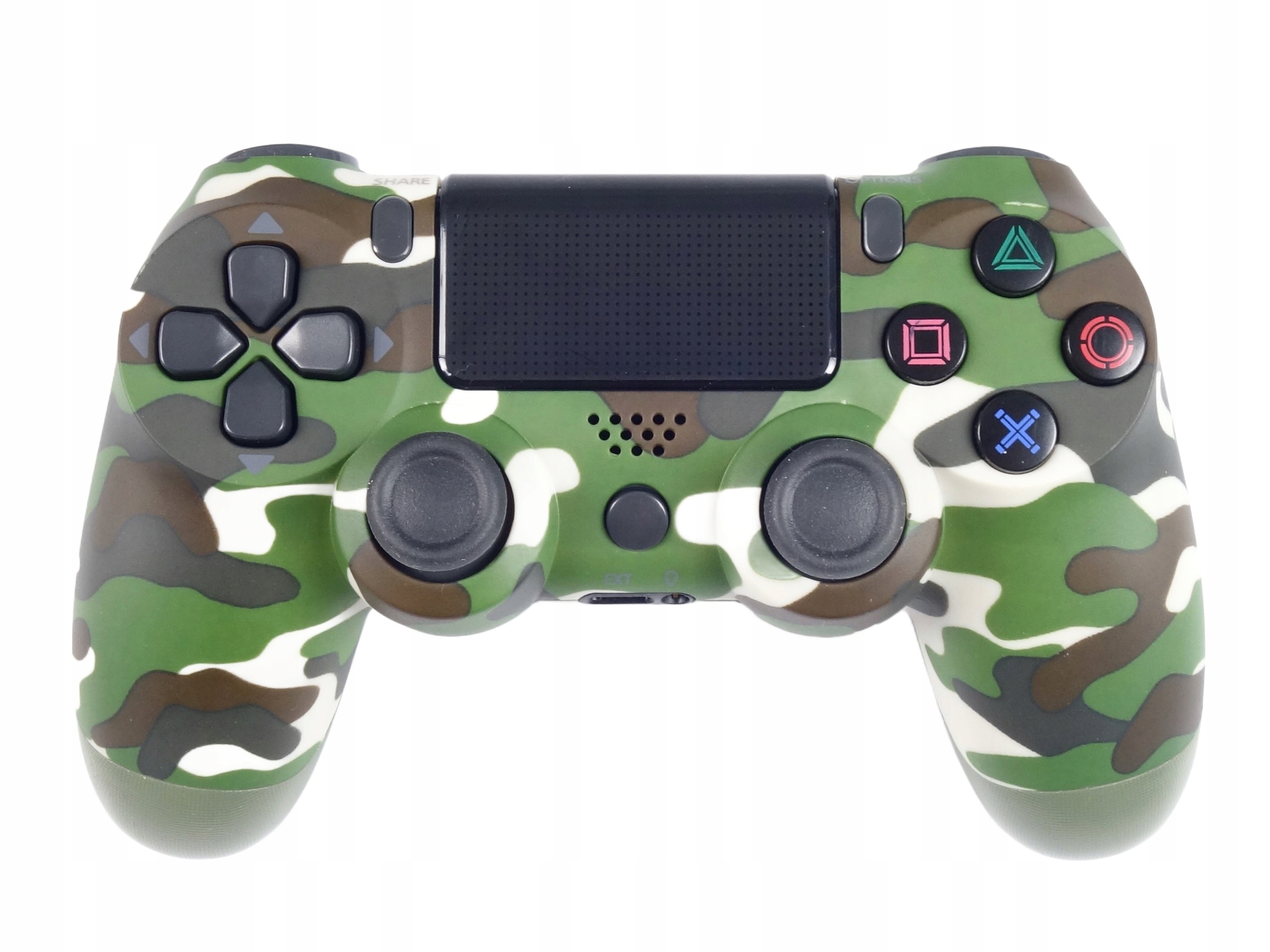 Pad kontroler do konsoli PS4 Pc wybracje bezprzewodowy Slim Pro moro camo