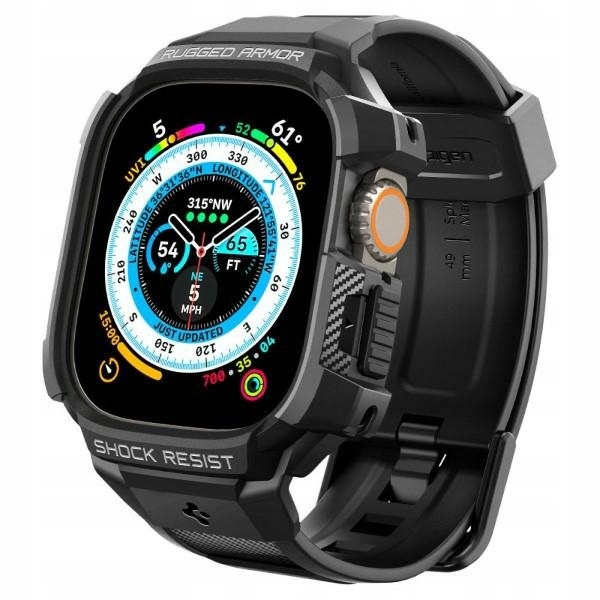 Spigen Rugged Armor Pro Apple WatchUltra 49 mm černý/black ACS05460