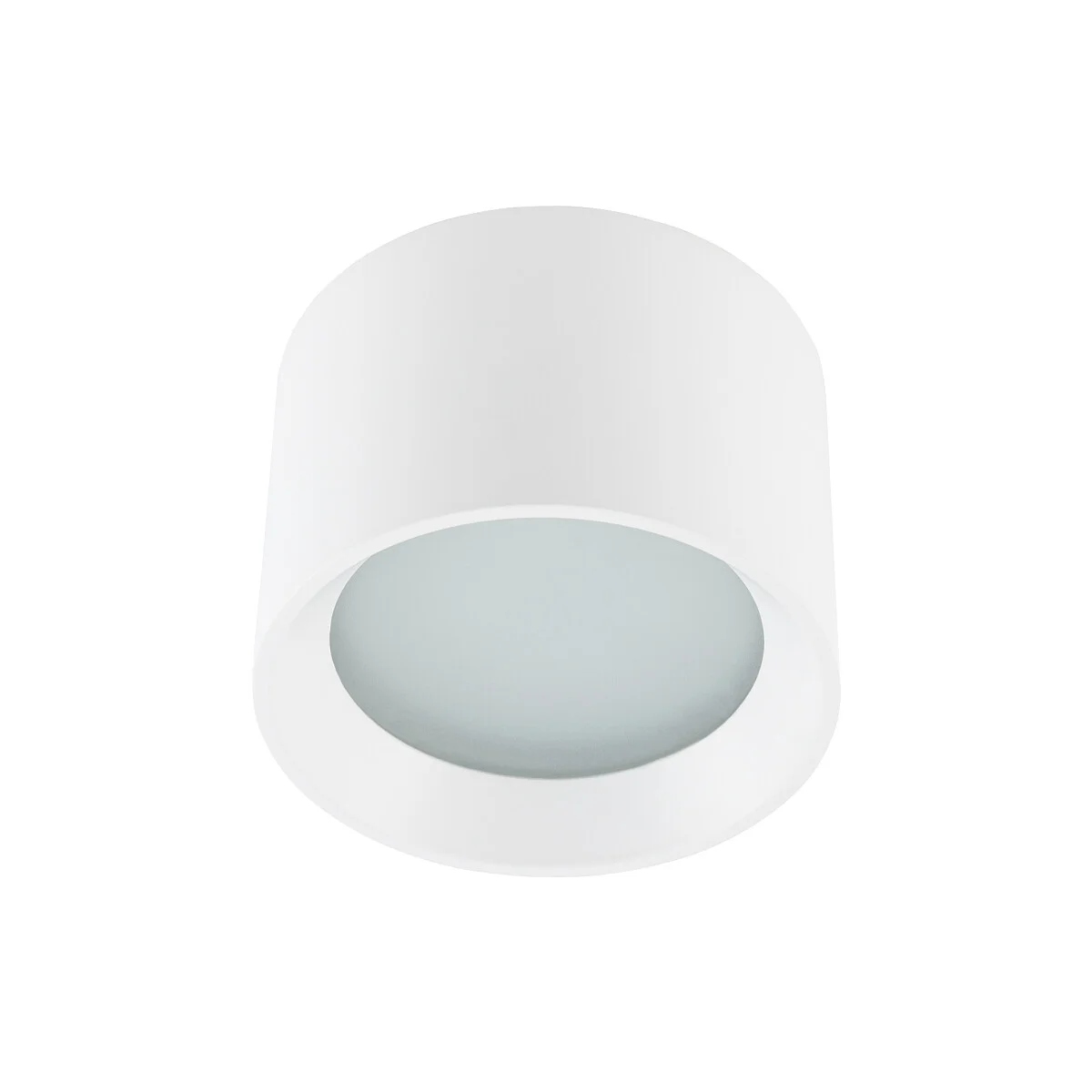 Stropní svítidlo venkovní bodová kulatá bílá tuba IP54 spot Nowodvorski