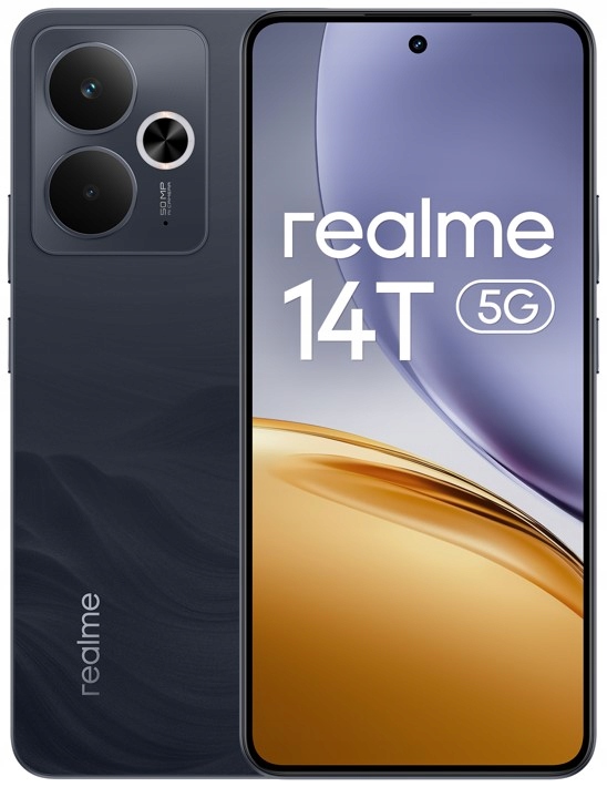 Smartfon realme 14T 5G 8/256GB 6,67" 120Hz Amoled Czarny