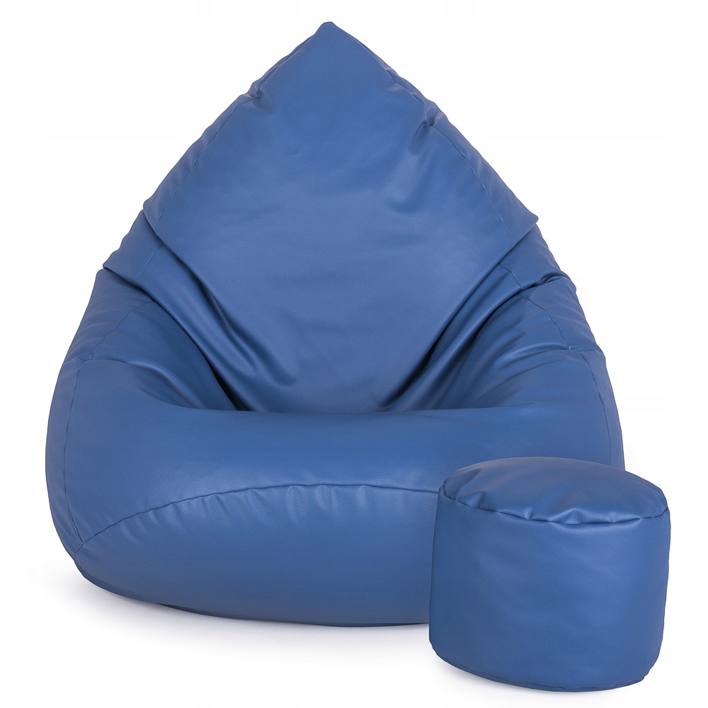 PUFA WOREK SAKO 100x130 EKOSKÓRA | MEGA FOTEL SIEDZISKO LOFT/SCANDI DESIGN Styl loft