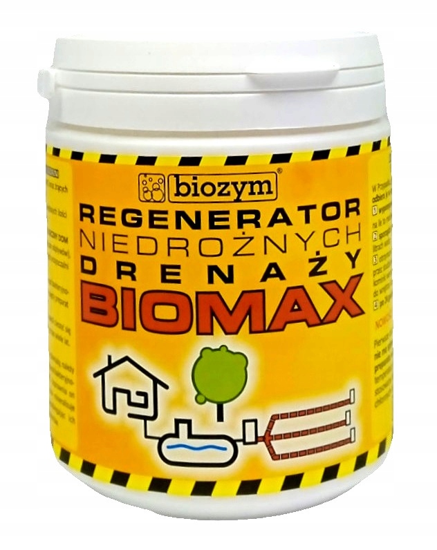 Biomax regenerator niedrożneg drenażu oczyszczalni