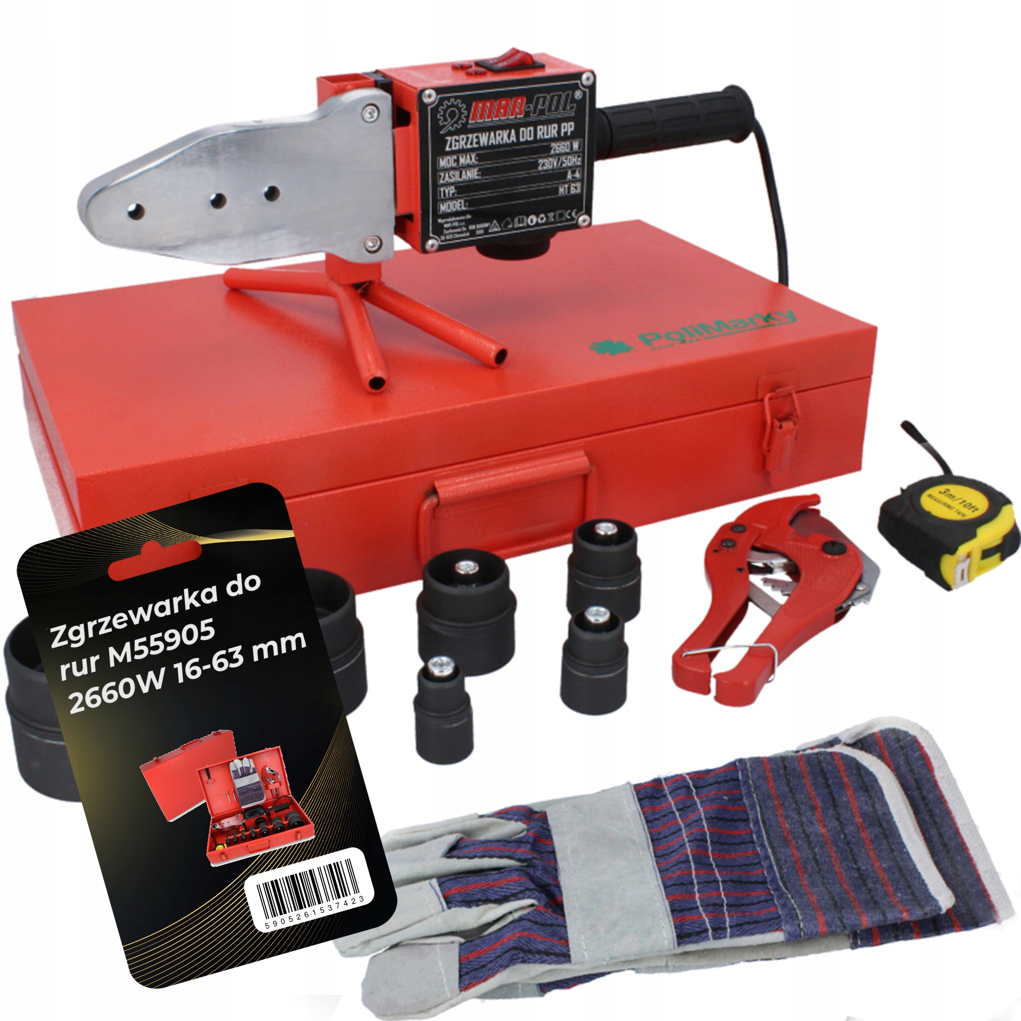 Svařovač potrubí teplé a studené vody sada