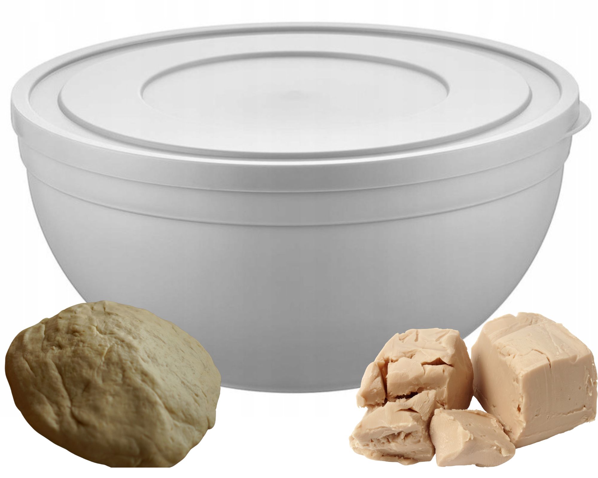 

Miska Do Wyrastania Formowań Ciasta Z Pokrywką 4L