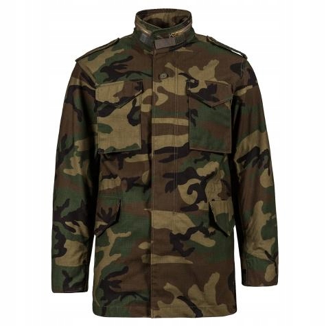 Kurtka M65 Woodland bardzo dobry M/Regular