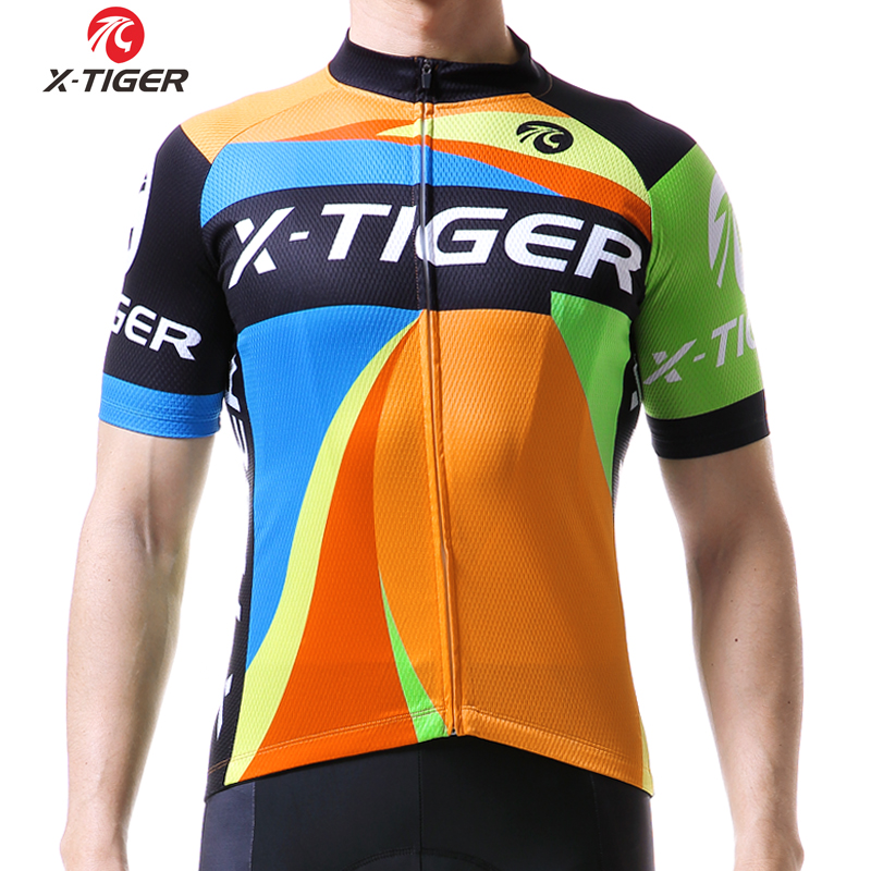 KOSZULKA ROWEROWA MĘSKA X-TIGER Z KIESZENIAMI LATO Model KOSZULKA ROWEROWA MĘSKA X-TIGER Z KIESZENIAMI LATO