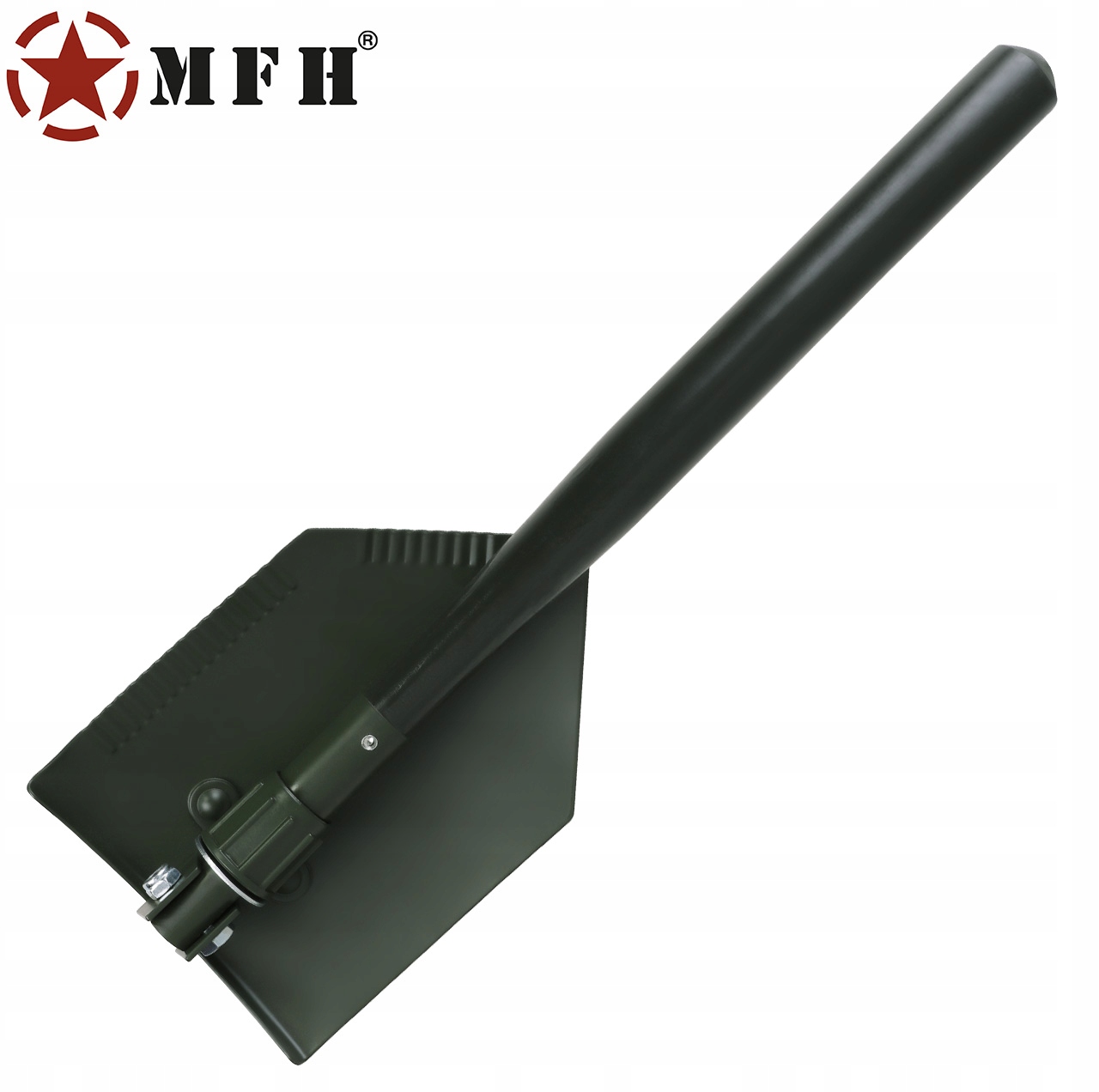 SAPERKA SKŁADANA WOJSKOWA Z DREWNIANYM TRZONKIEM MFH OLIVE + GRATIS Marka MFH