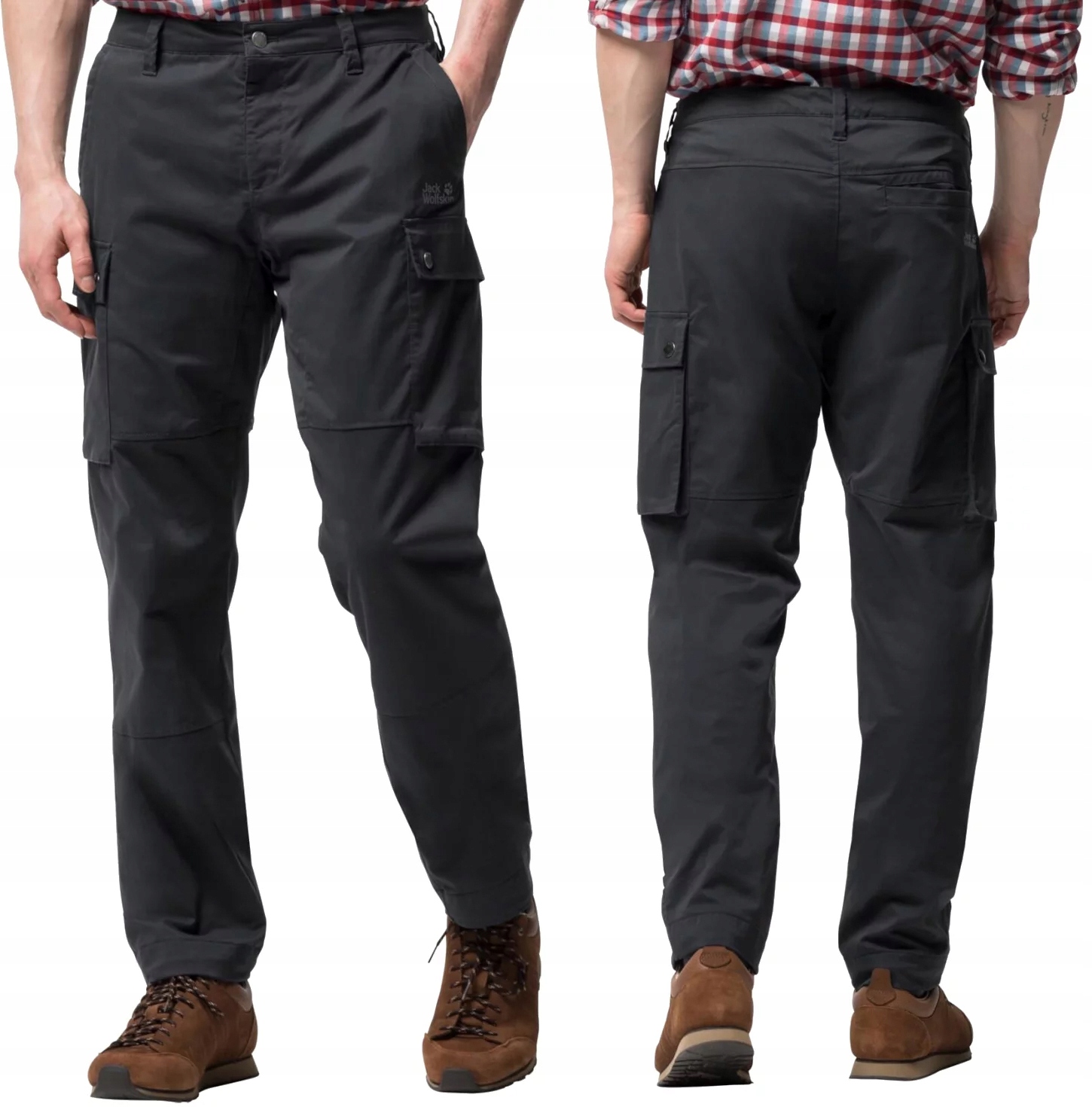 Jack Wolfskin Arctic Road Cargo Spodnie Trekkingowe Turystyczne Męskie 52