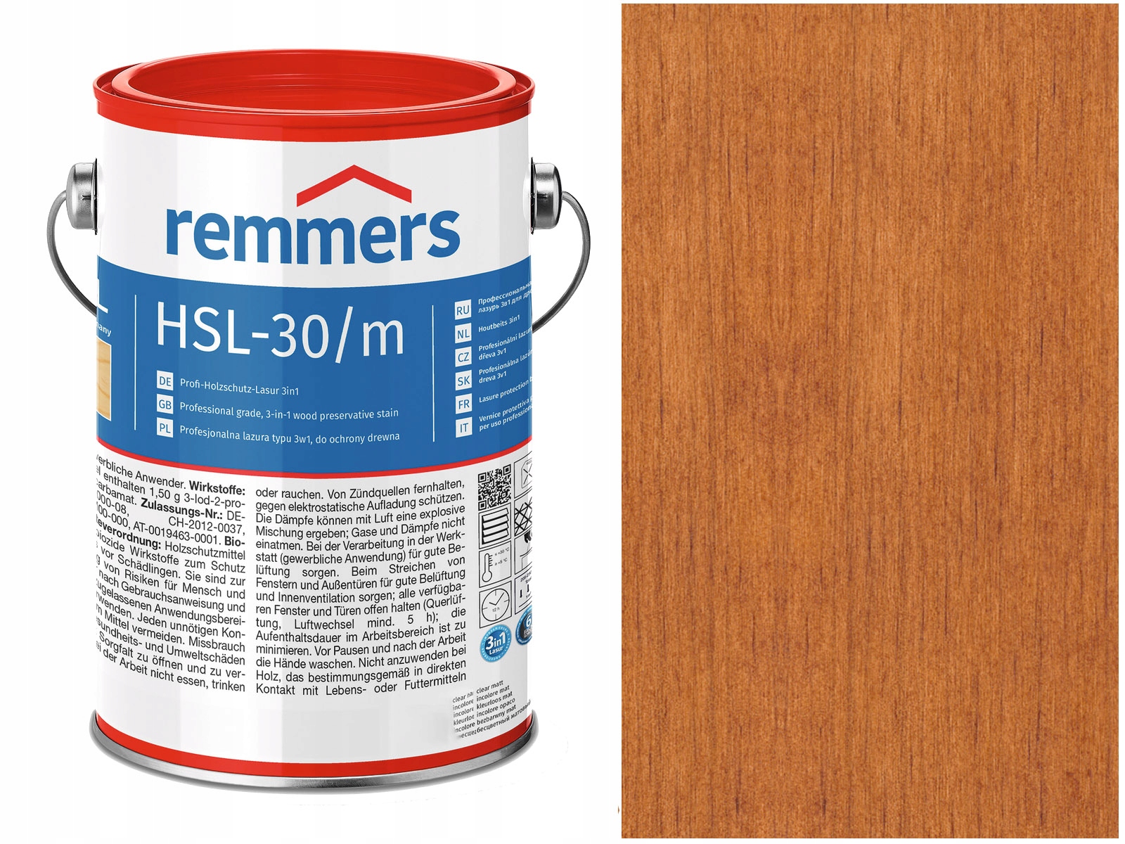 

Remmers HSL-30 Profi HK-Lasur Teak 5L