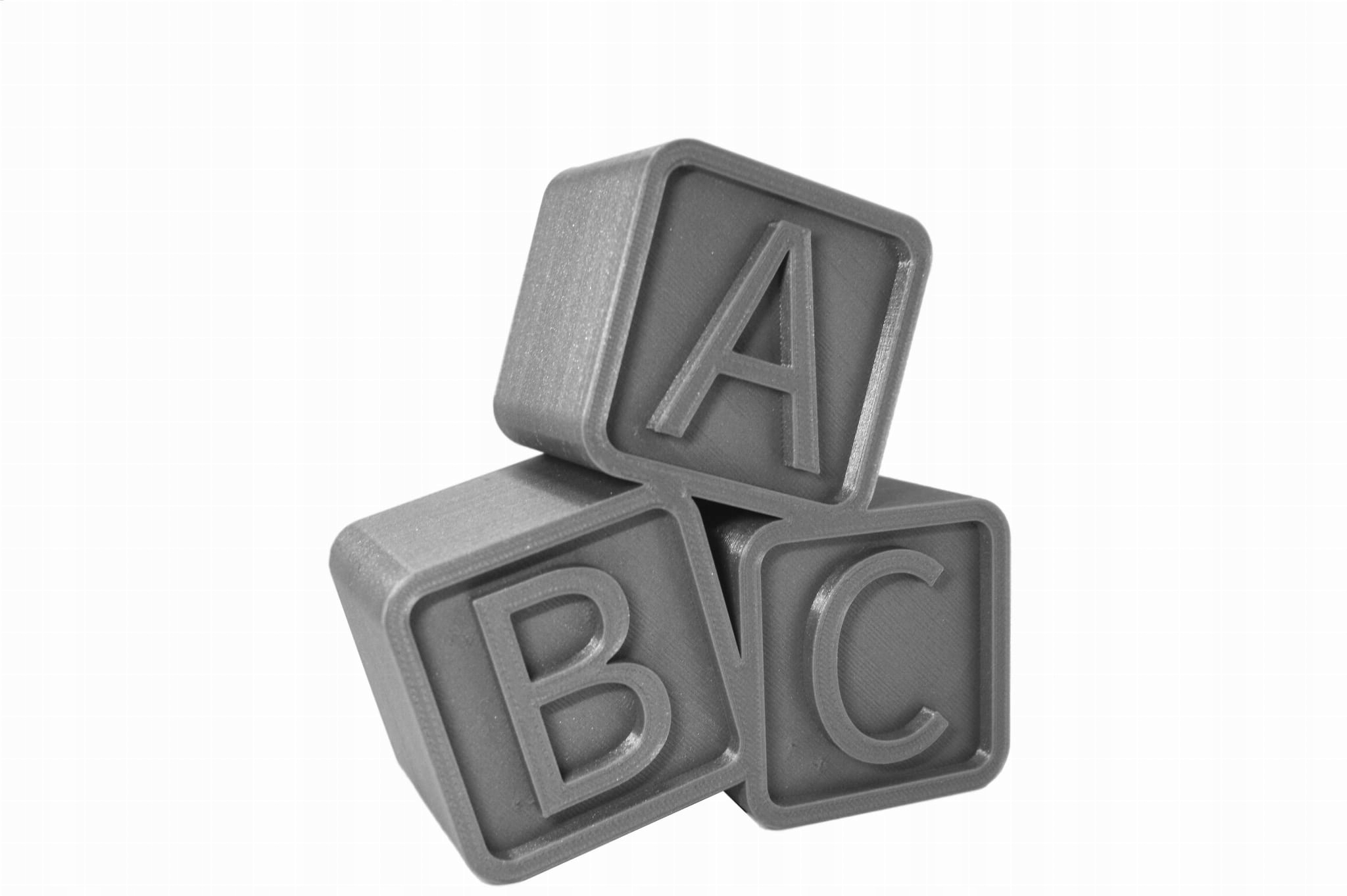 Filament ABC Eco Filaments PLA Aluminium 500 g Materiał PLA