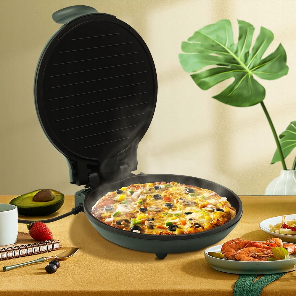 UTEN Elektryczny Grill Stołowy z Powłoką Nieprzywierającą 1200W BBQ — miniatura 8