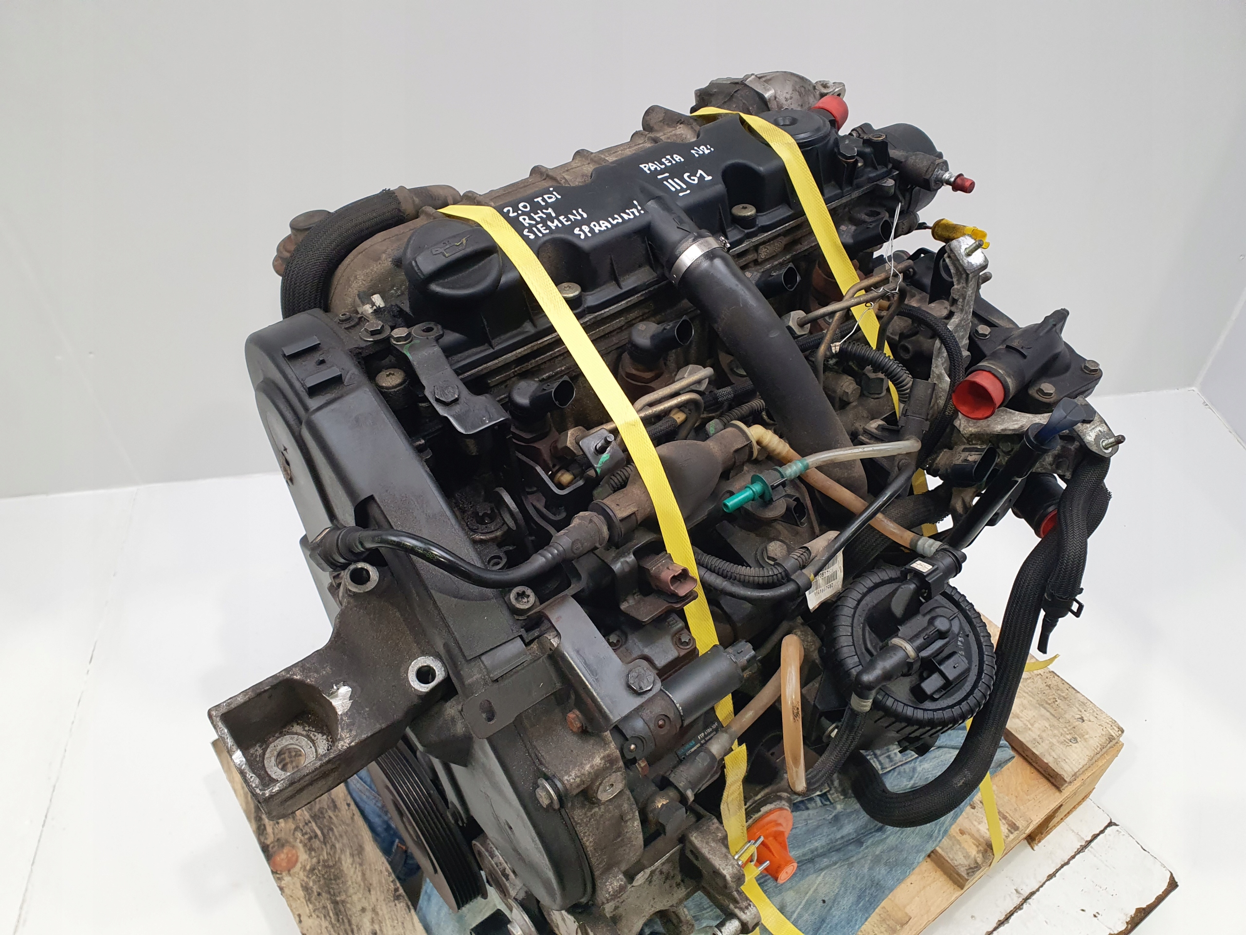 Двигатель rhy CITROEN BERLINGO II 2.0 90KM siemens