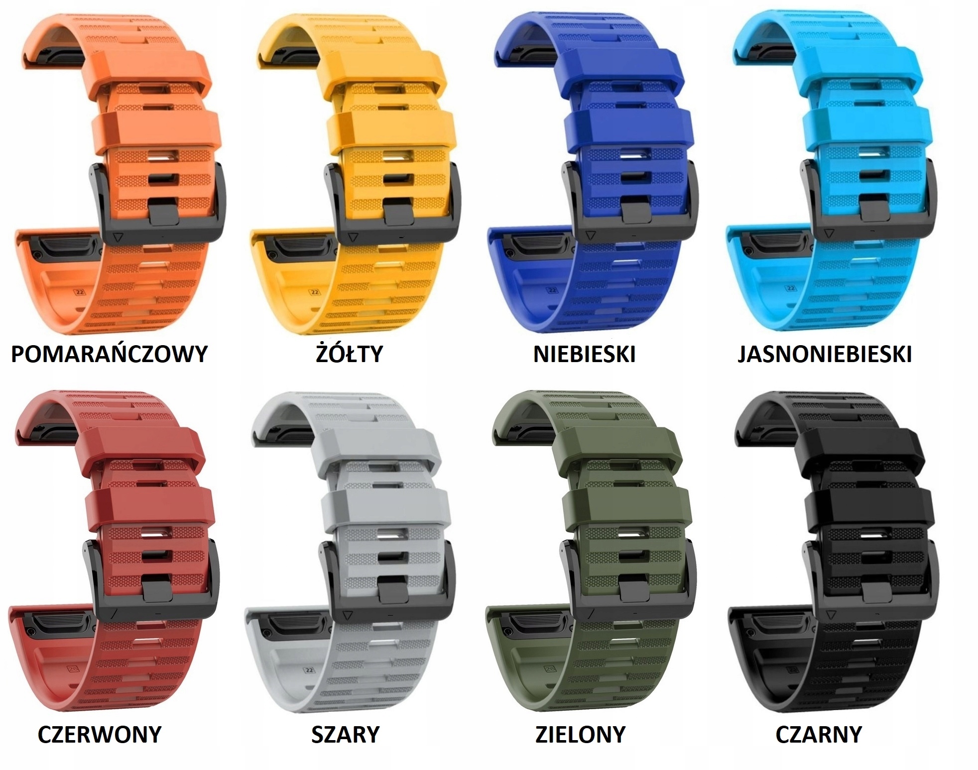 PASEK QUICKFIT DO GARMIN FENIX 3 5X 6X 6X 7X PRO Producent E-inventory