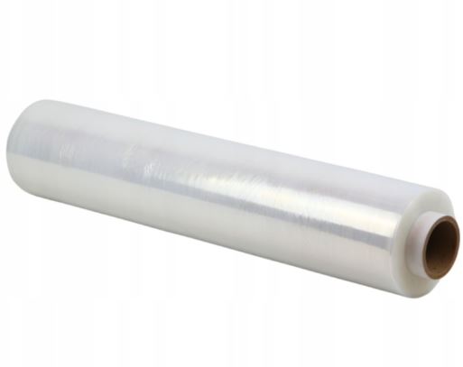 FOLIA STRETCH STRECZ TRANSPARENT 1.5 KG DUŻO FOLII OD KURIERPALETY