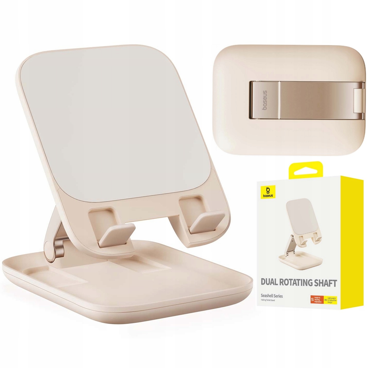 BASEUS UCHWYT NA TELEFON SMARTFON PODSTAWKA STOJAK BIURKOWY SKŁADANY