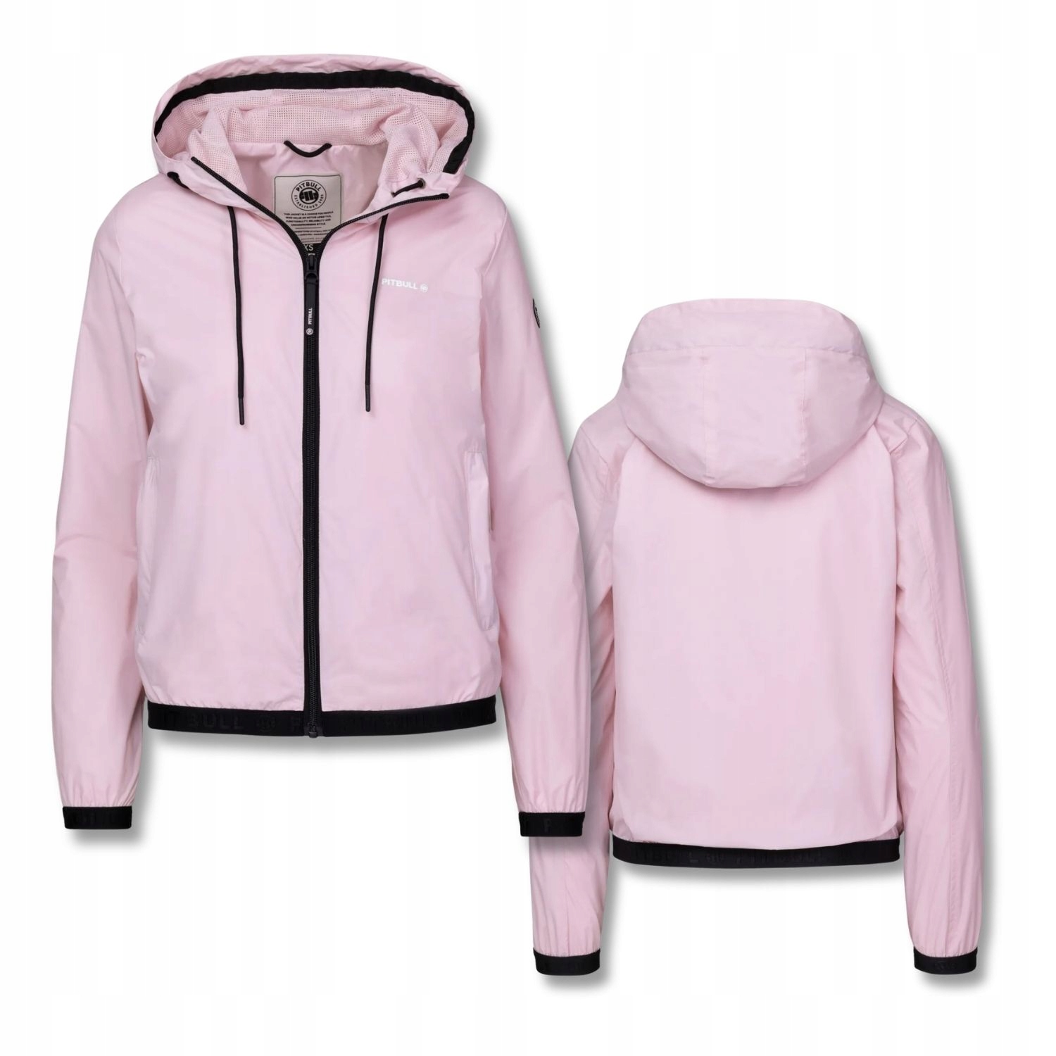 Dámská přechodová bunda s kapucí Pitbull, větruodolná, sportovní, Adena