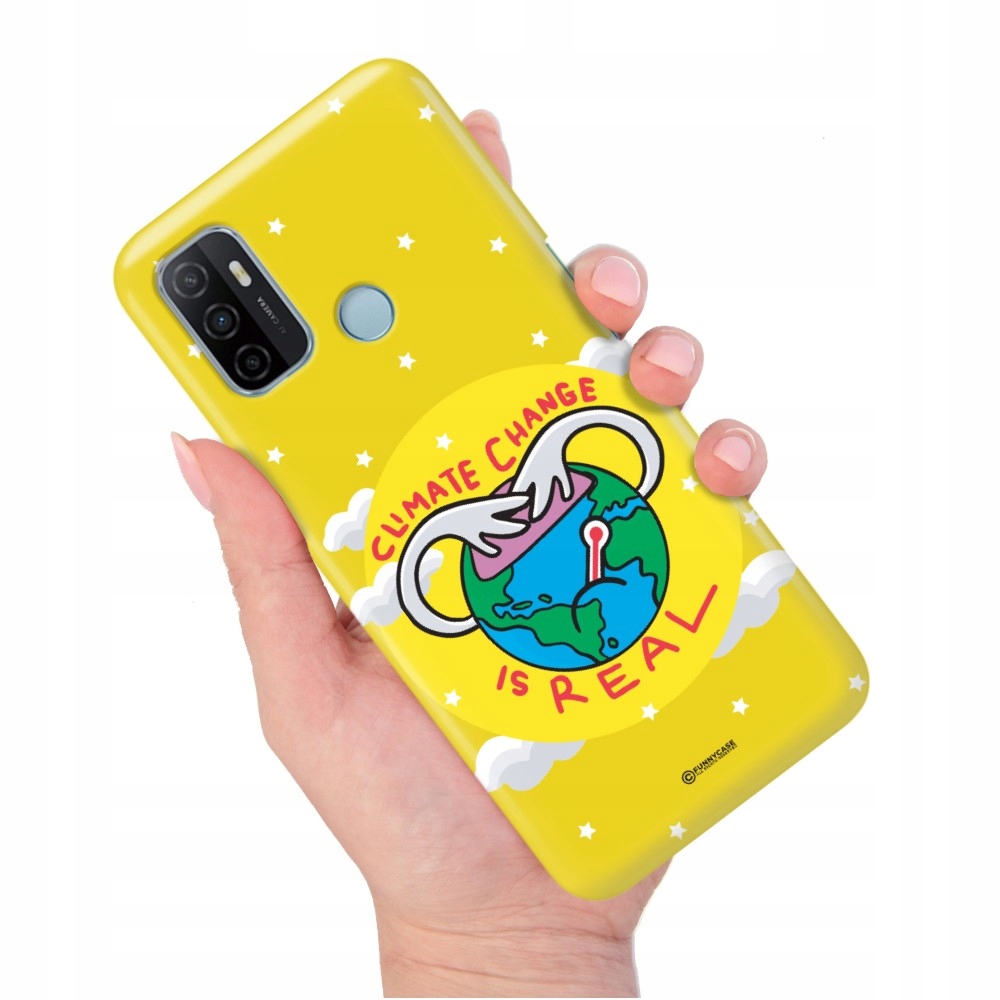 Puzdro pre Oppo A53s Ekologická Zem Príroda Save The Planet Mnoho vzorov