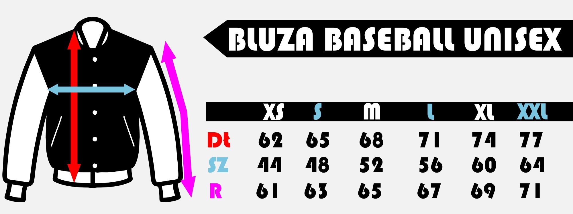 BLUZA BASEBALL CIEPŁA ROZPINANA NIEBIESKA MĘSKA L Rękaw długi rękaw