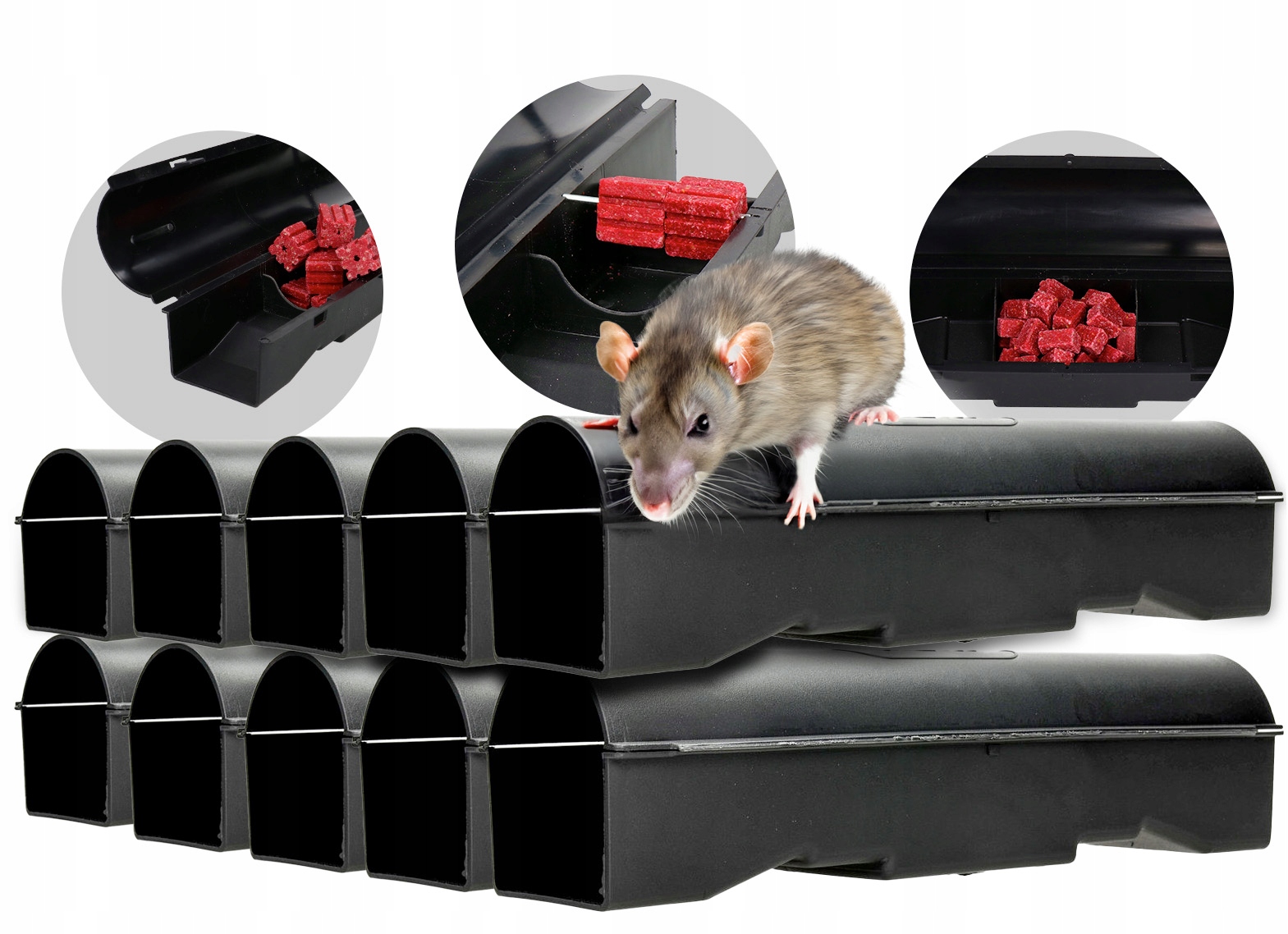 Stacja Deratyzacyjna Karmnik Na Szczury I Myszy