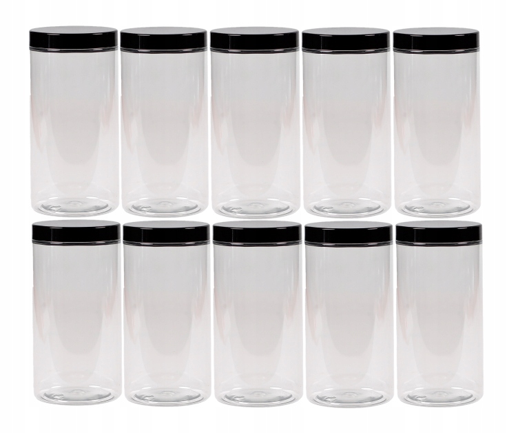 

Słoik Plastikowy 500ML Pojemnik Na Żywność 10SZTUK