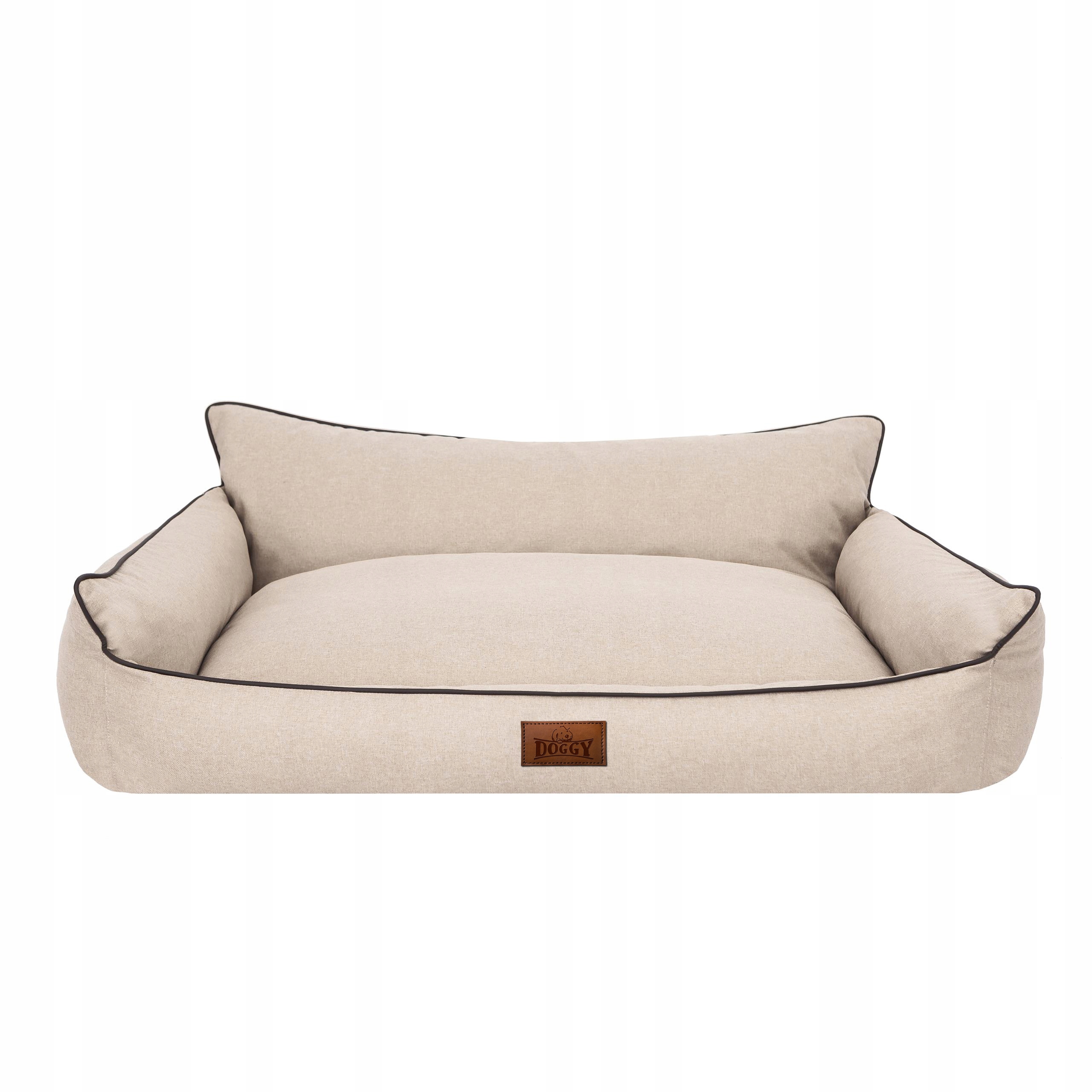 Levně Obdélníkový pelíšek pro psa "Joker Ekolen", velikost L, béžová barva