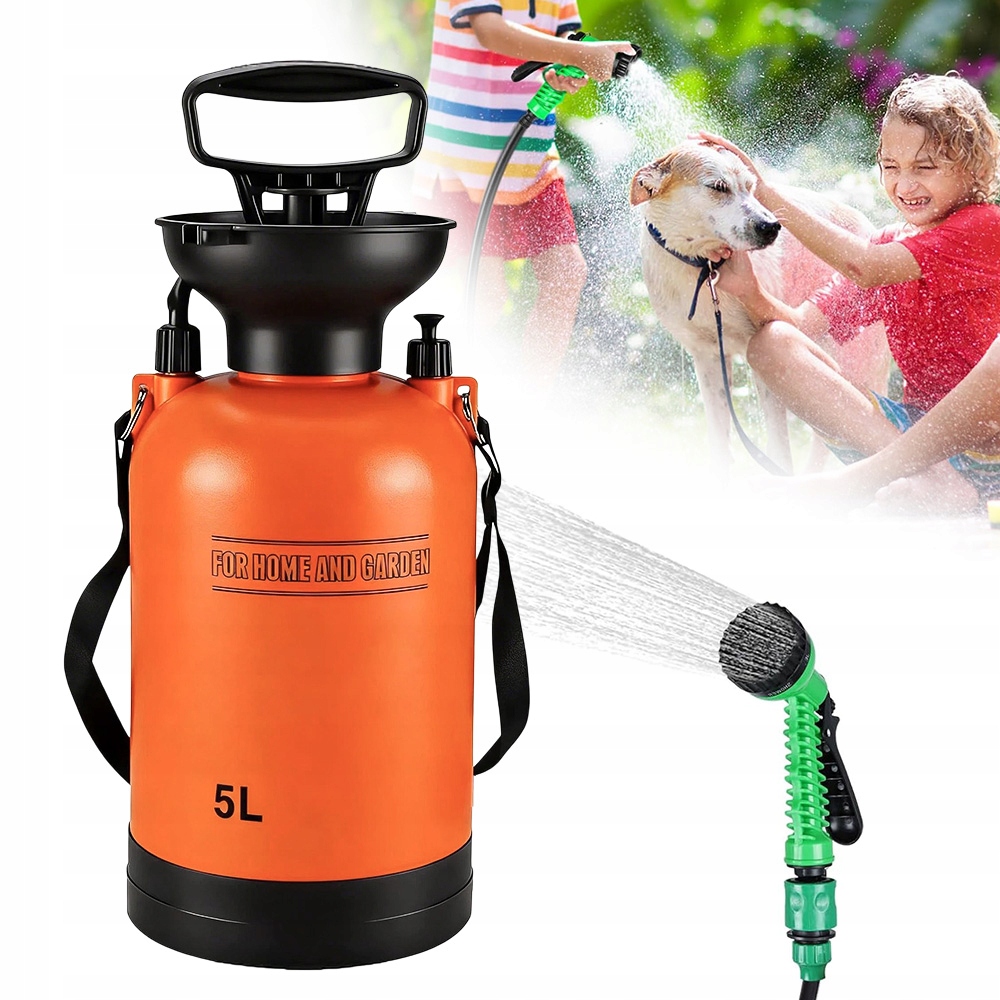 Cestovní Sprcha Turistická Kempingová 5L 7 tlakový režim pro mytí psa