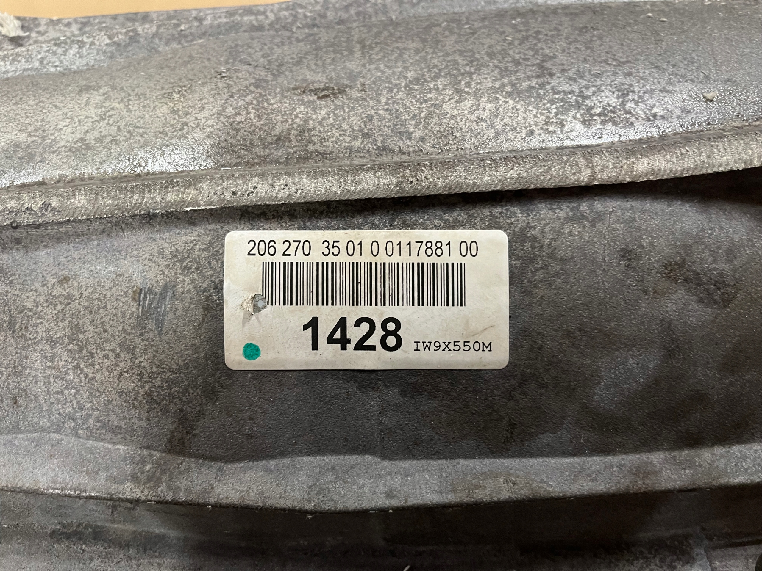 Getriebe 4MATIC MERCEDES W206 D7251-GL 1
