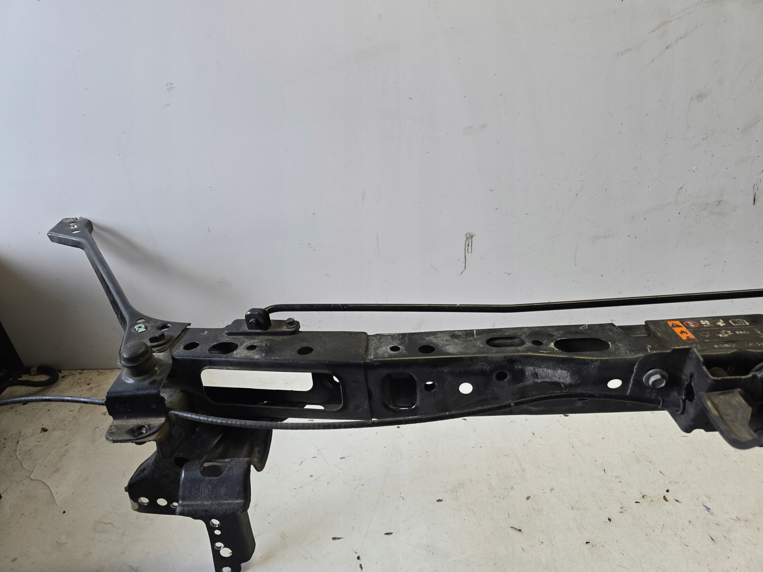 OPEL ASTRA K 5 support panel for radiators upper pillar front