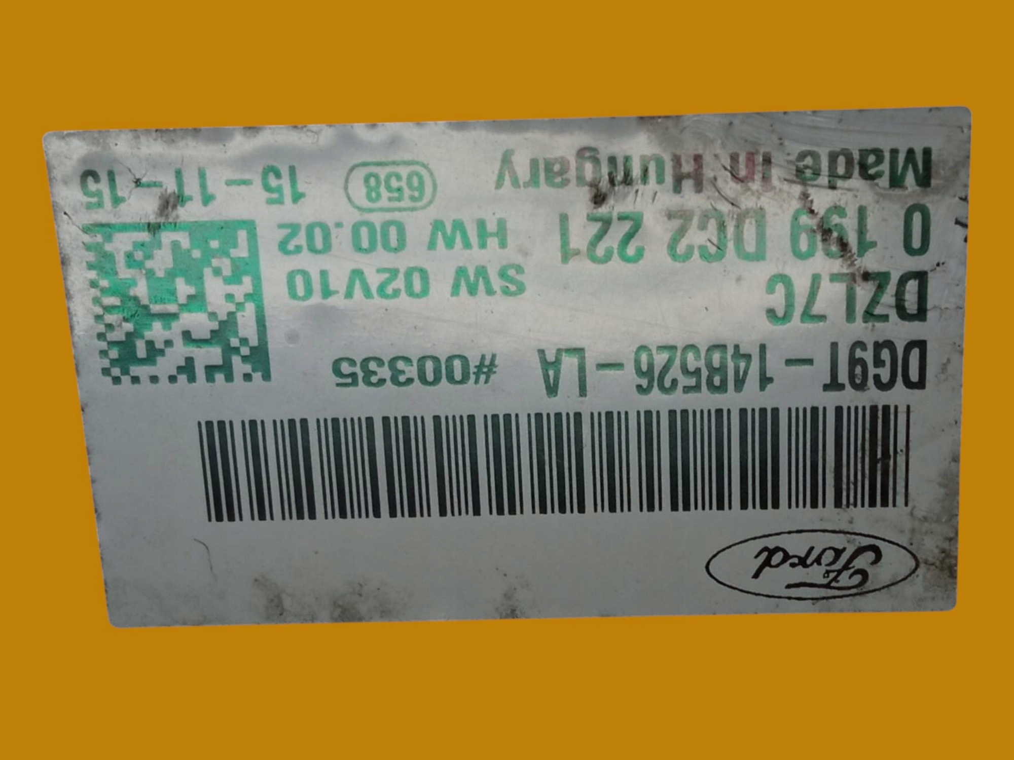 modulo START STOP DG9T-14B526-LA Ford Mondeo Mk5 (2014-)