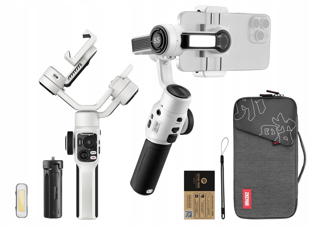 

Zhiyun Smooth 5S Combo Gimbal 3 Osiowy Smartfony