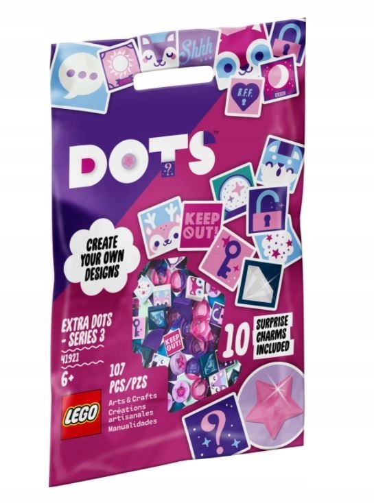 

Klocki Lego Dots 41921 Dodatki Dots Seria 3