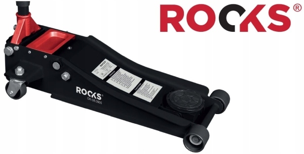 Rooks Nízkoprofilový Hydraulický Zdvihák Do Auta 3T Žaba Dvojpiestový