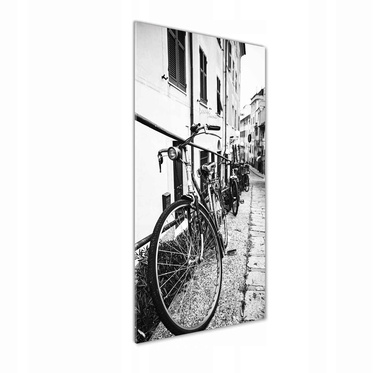 

Foto obraz szkło akrylowe Miejskie rowery 50x125cm