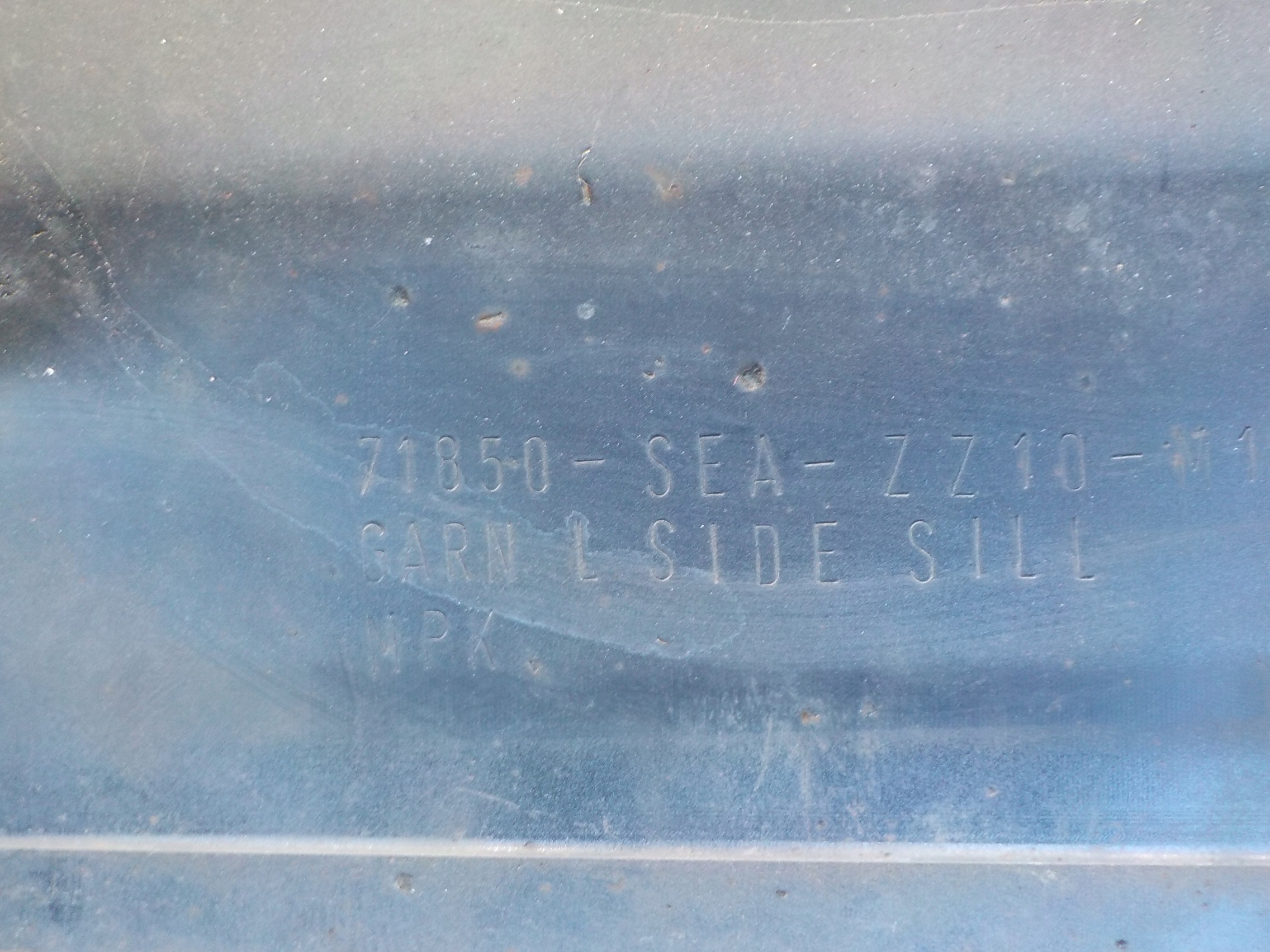 60 HONDA ACCORD VII TYPE R moulding cap threshold