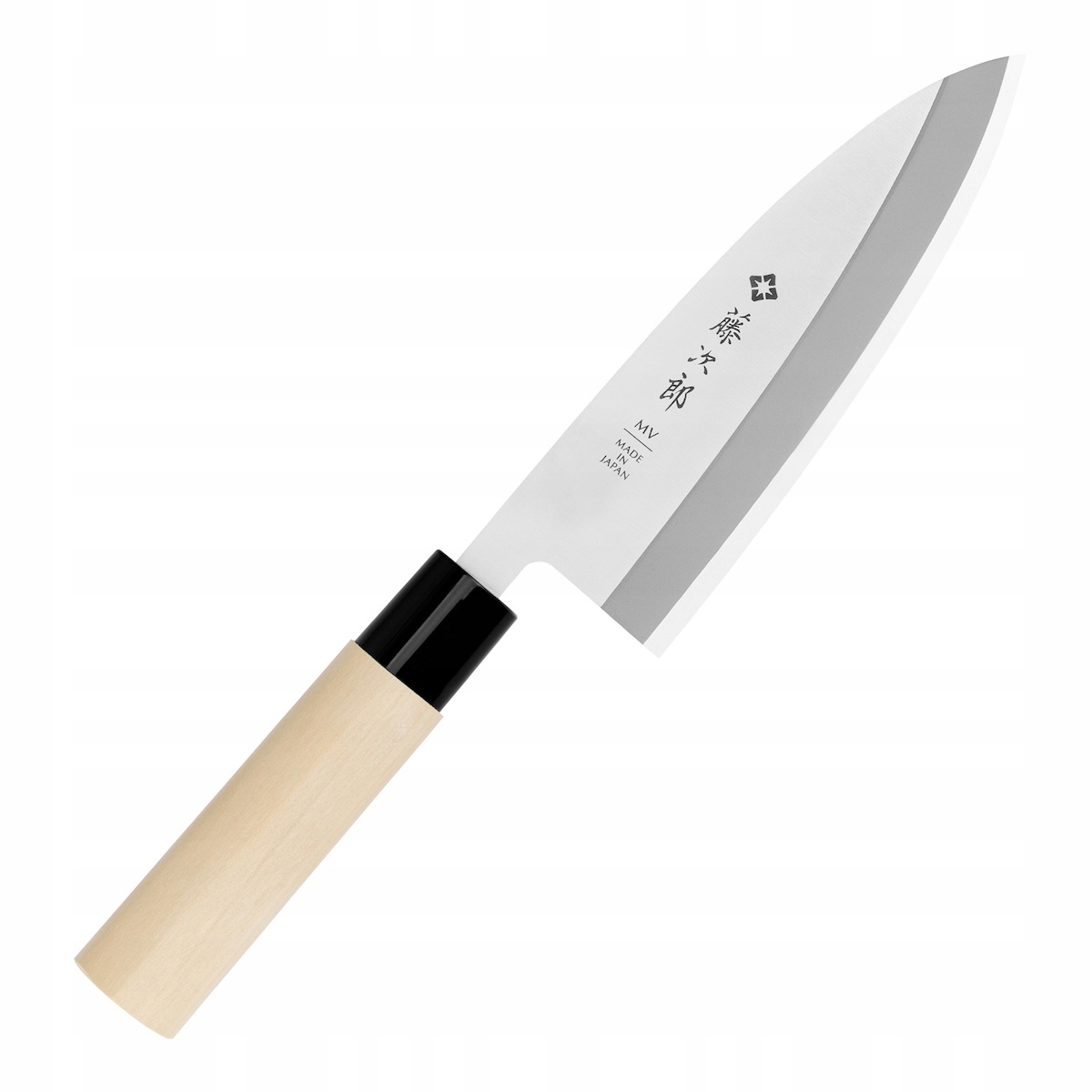 Tojiro MV Japonský ostrý kuchynský nôž na filetovanie Deba 56 Hrc 16,5 cm
