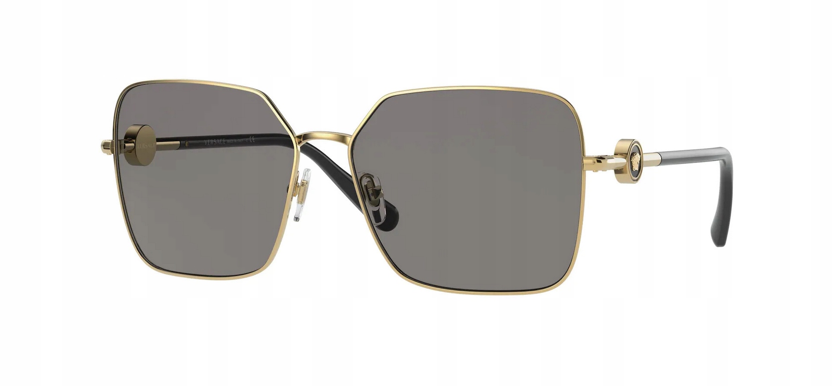 Dámské sluneční brýle Versace VE2227 1002/81 Gold Grey Polarizované