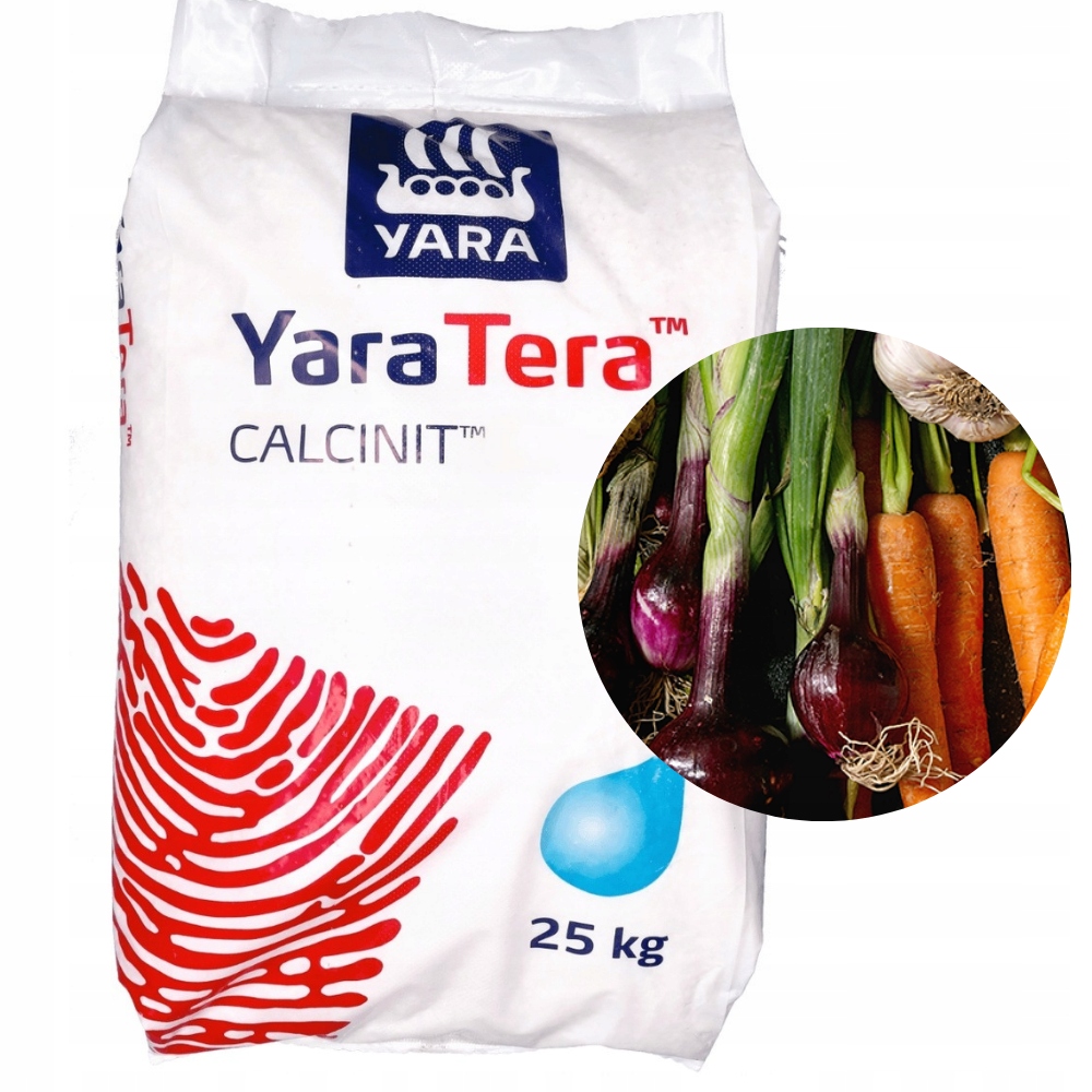 Yaretera Calcinit 25 Kg Vápenatá Saletra Rozpustný Granulát Fertigace