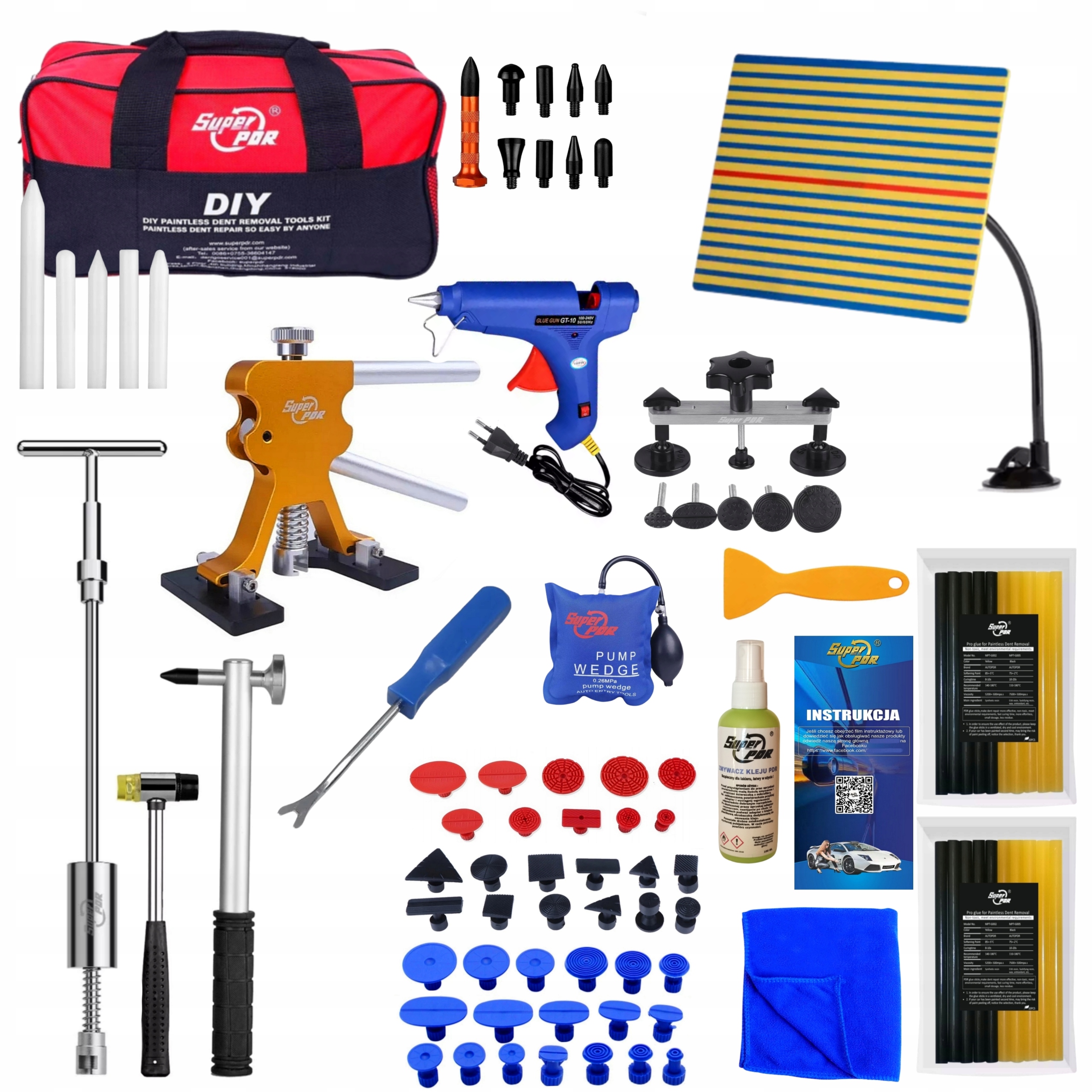 Sada pro odstranění vytahování promáčklin Promáčklin Pdr