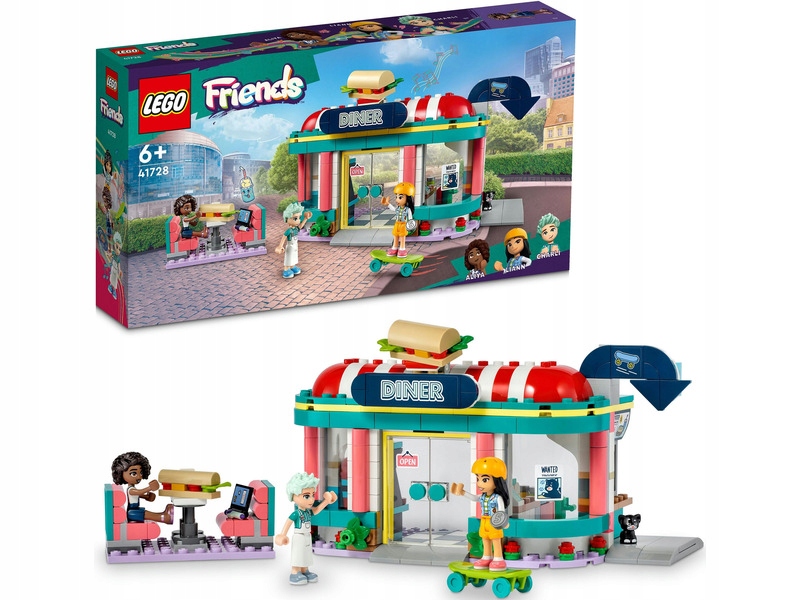 

Lego Friends Bar w śródmieściu Heartlake 41728