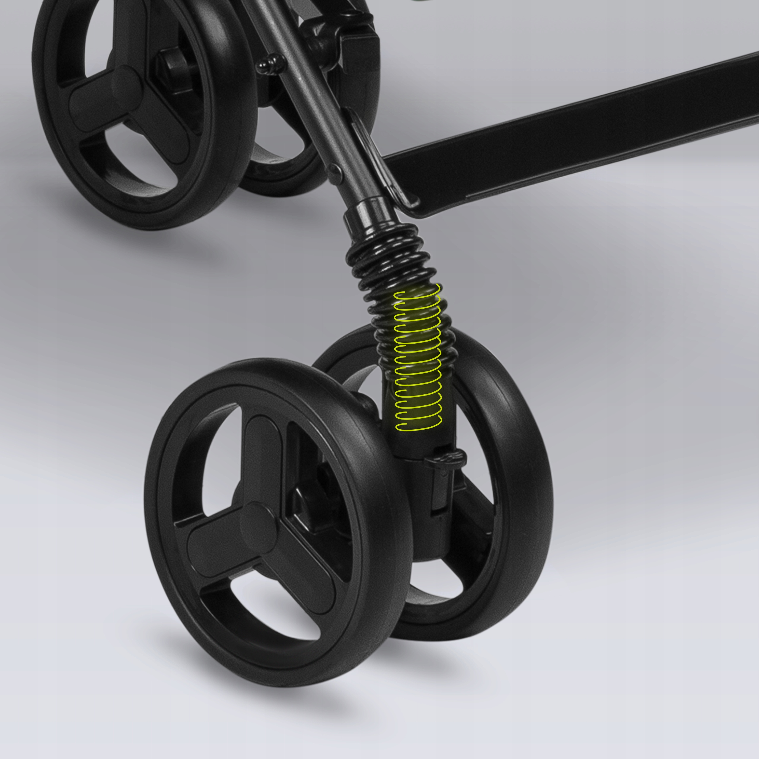 LEKKI WÓZEK SPACEROWY DZIECIĘCY SPACERÓWKA SZYBKIE SKŁADANIE LIONELO ELIA Rodzaj kół Piankowe