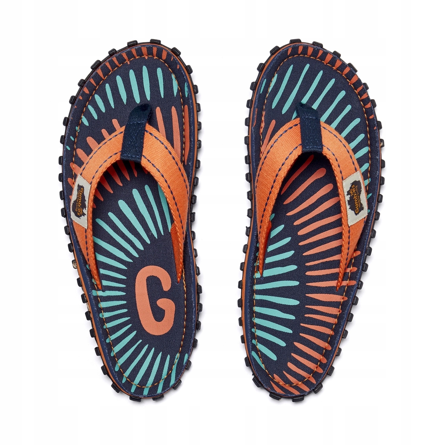 Japonki unisex Gumbies Islander Flip-flops 46
