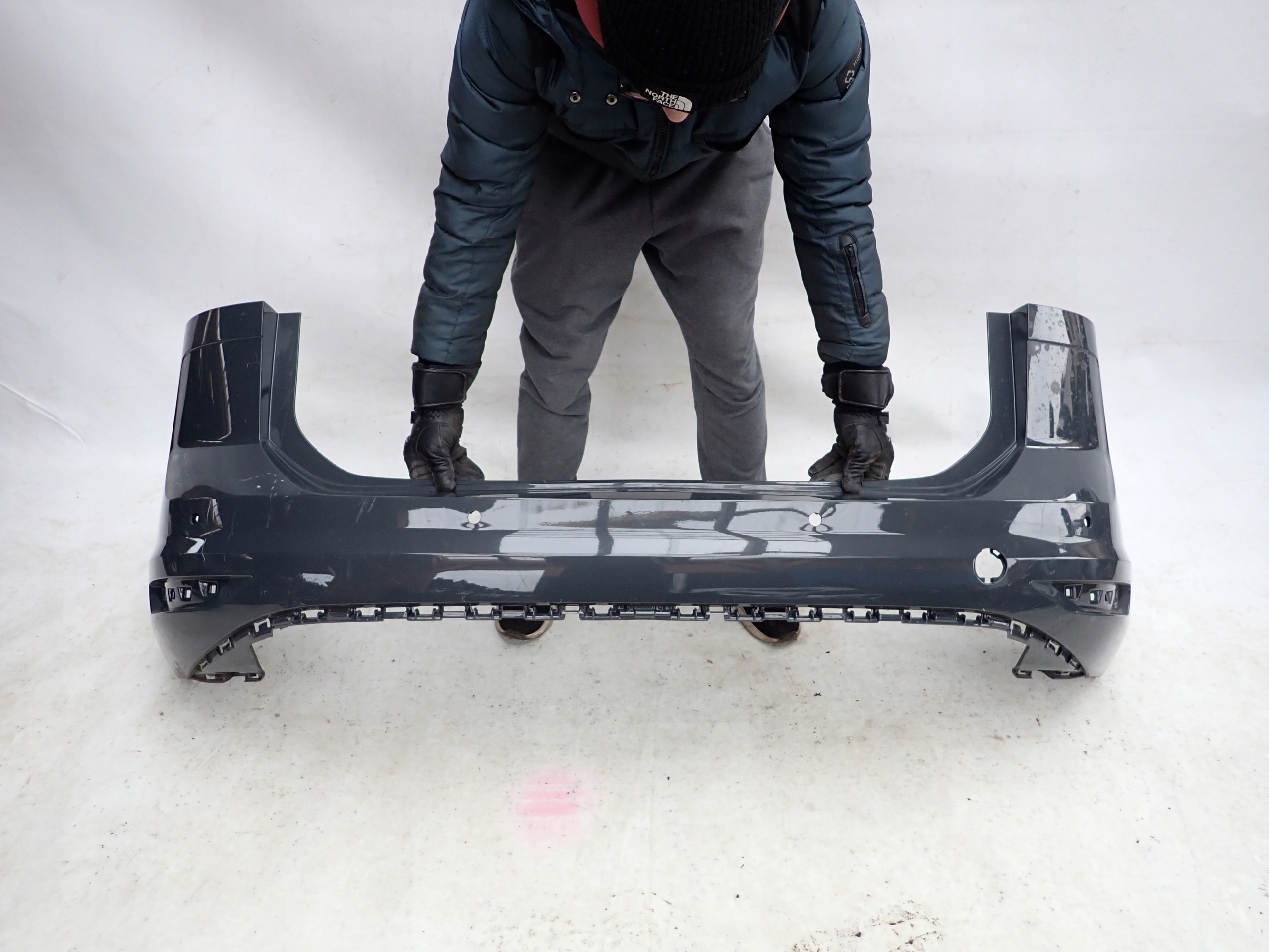 VW TOURAN II 5TA 15- bumper rear part rear 4PDC