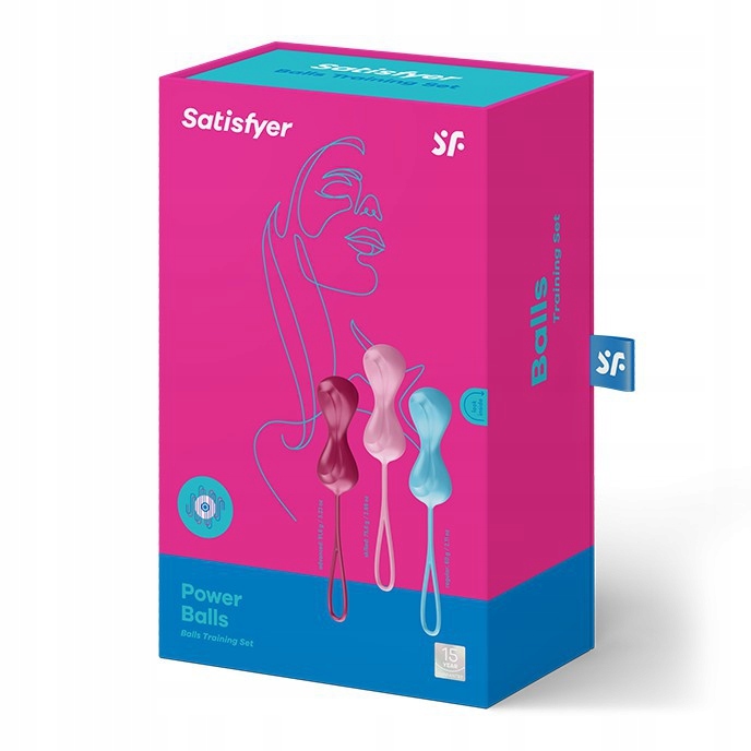 

Satisfyer Power Balls zestaw kulek gejszy 3 sztuki