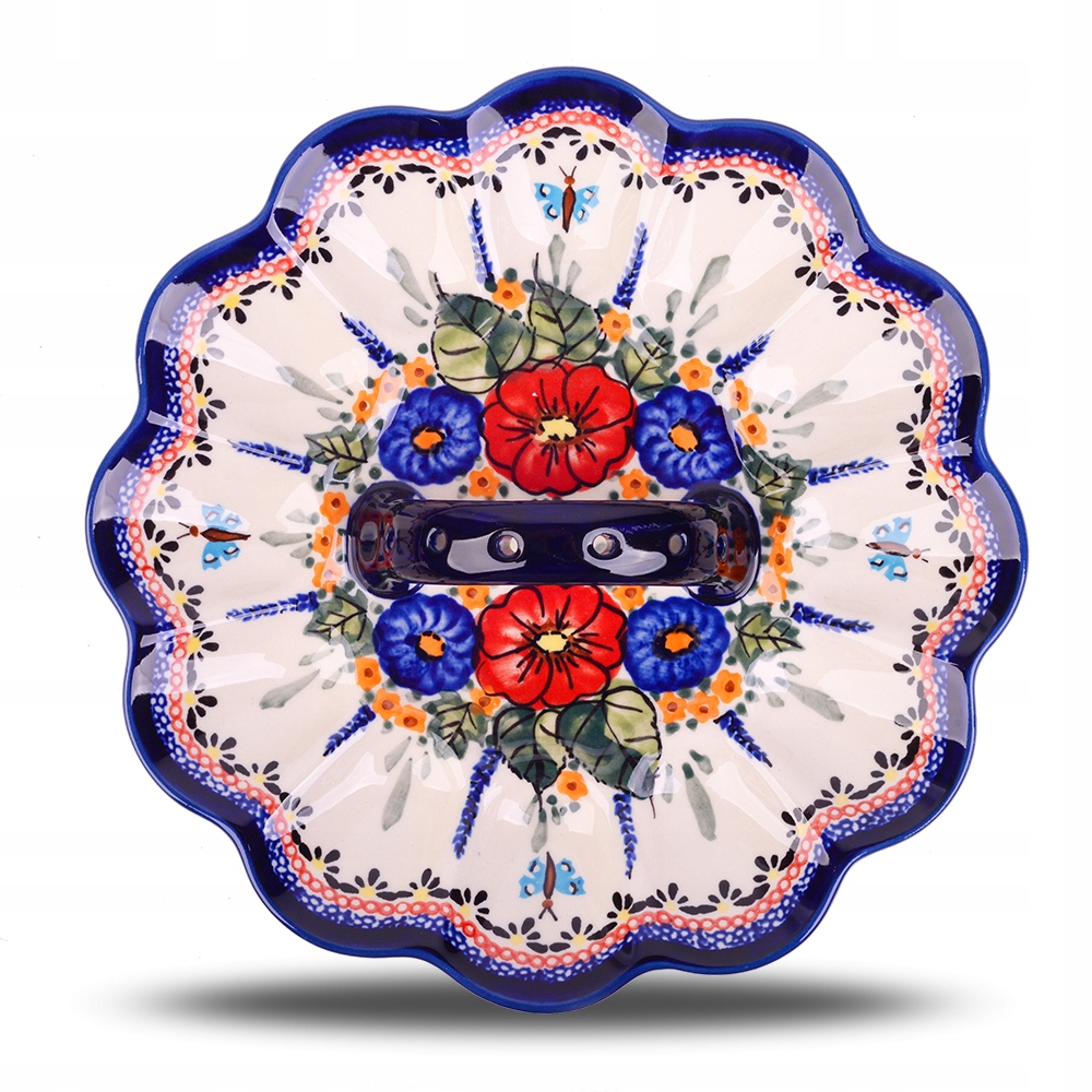 

Talerz półmisek Do Jajek ceramiczny 24 cm dek. 149