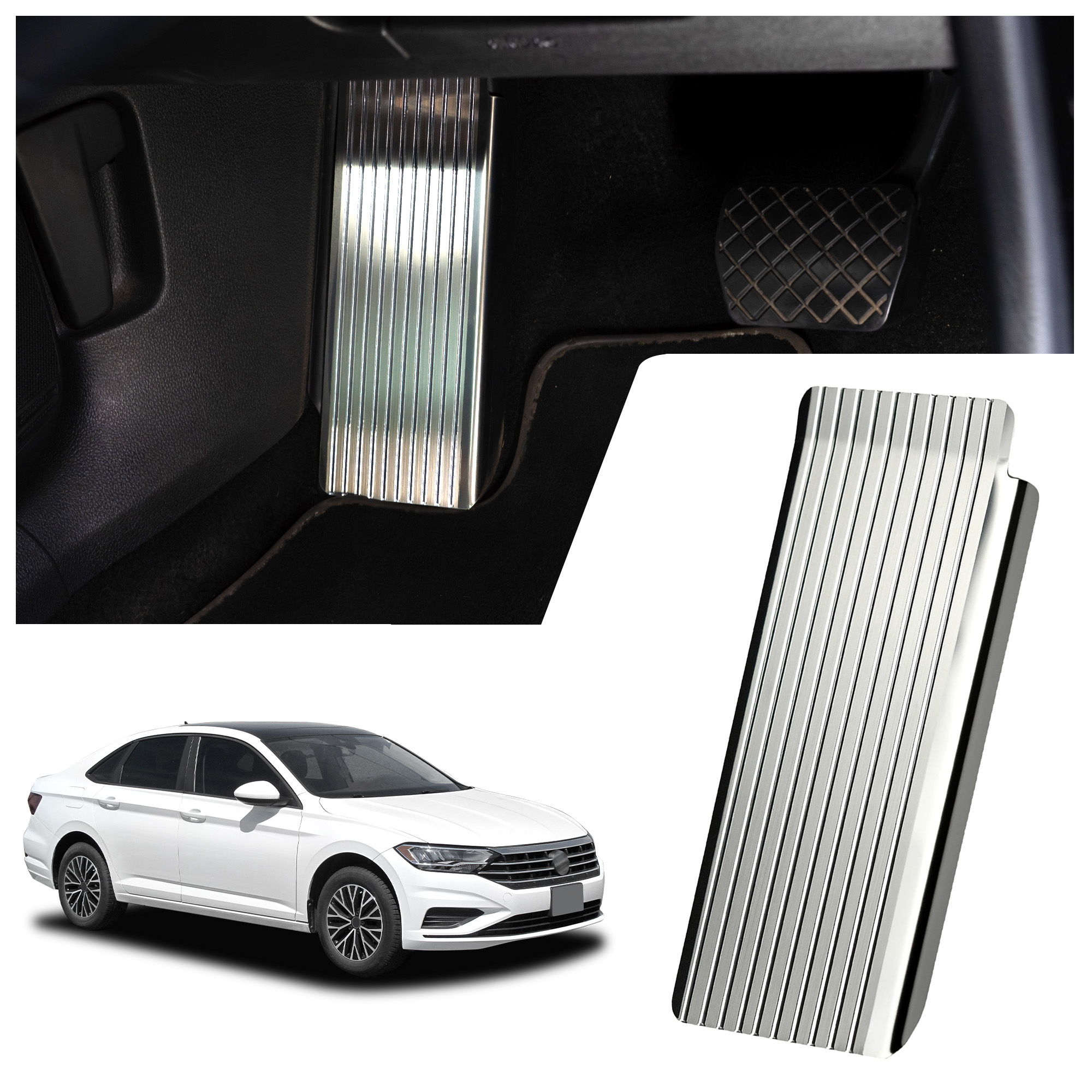 Podstupnice automobilová podnožka spočívající pro Vw Jetta IV 2011-2016 Sedan